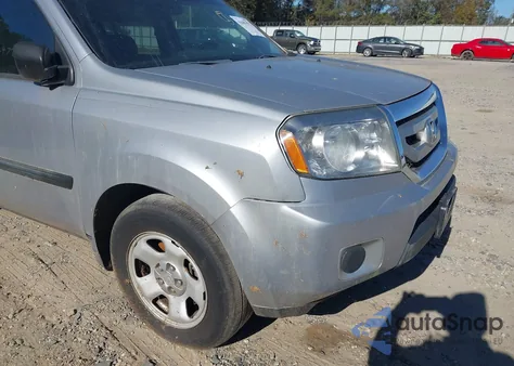 2010 Honda Pilot Lx z USA, uszkodzony, nr VIN 5FNYF3H27AB007345